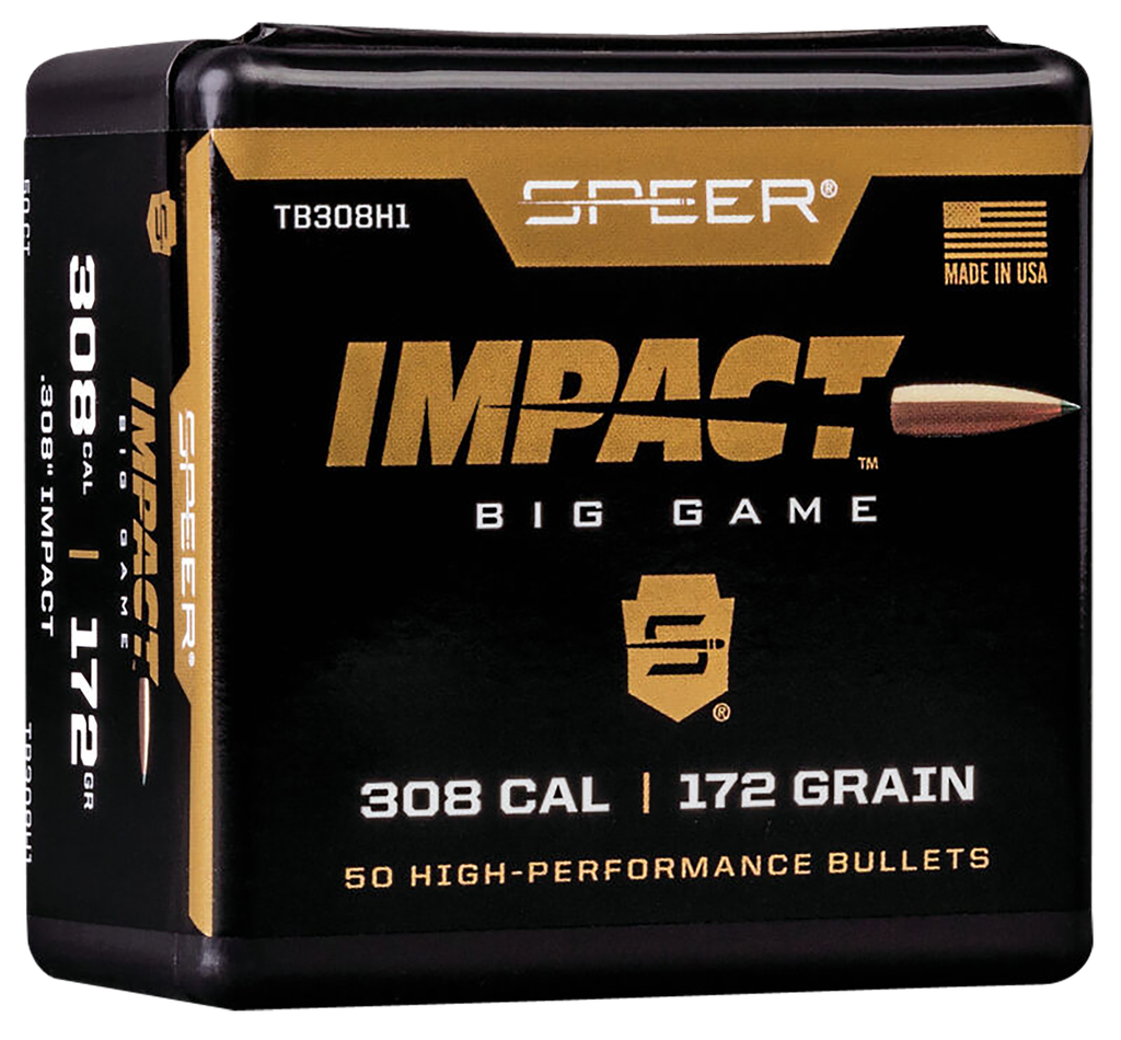 SPEER TB308H1 IMPACT 30 CALIBER 172 GRAIN SPEER IMPACT 50 CNT