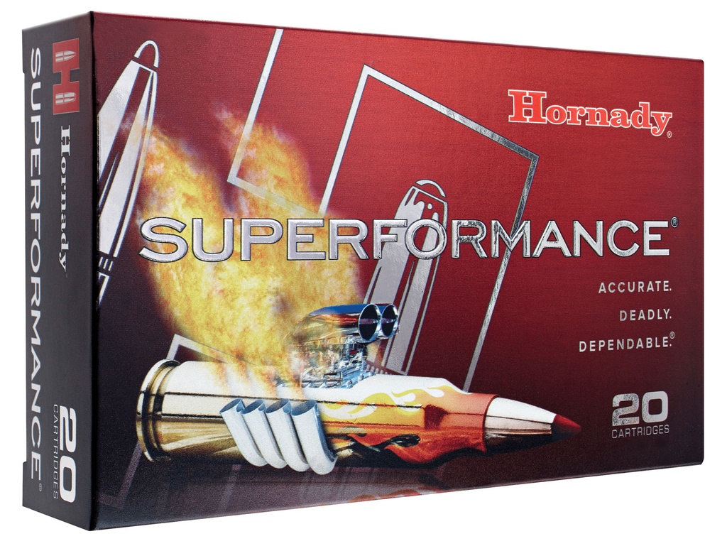 HORNADY 82236 SUPERFORMANCE 338 RCM 225 GRAIN SST 20 RNDS