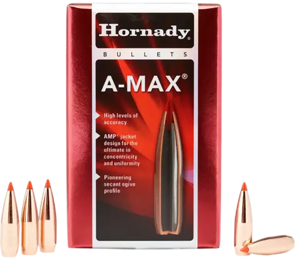 HORNADY 30502 A-MAX 30 CAL .308 168 GR A MAX 100 PER BOX