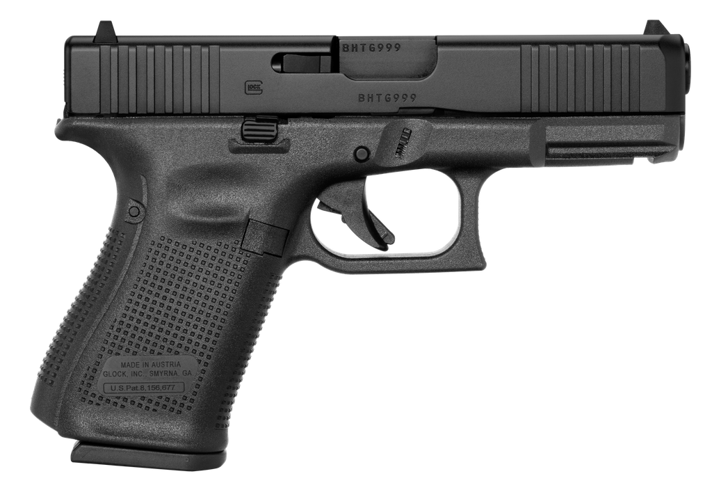 GLOCK PA195S203 G19 GEN 5 COMPACT 9MM LUGER 15+1 4.02" BLACK