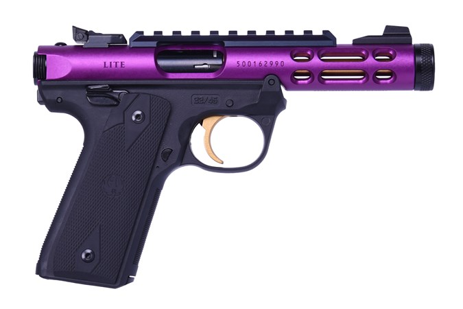 RUGER 43931 MARK IV PURPLE / GOLD 22 LR