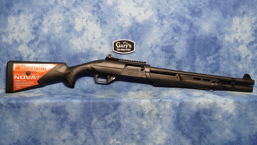 BENELLI 21501 NOVA 3 TACTICAL 922R BLACK 12 GA 3" 18.5" BBL