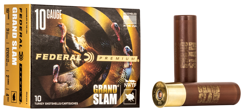 FEDERAL PFCX101F5 PREMIUM GRAND SLAM 10 GAUGE 3.50" 2OZ 5 SHOT 10 RNDS
