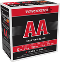 WINCHESTER AASC127 AA SUPER SPORT SPORTING CLAY 12 GA 2-3/4" 1 1/8 OZ 7.5 SHOT 25 RNDS