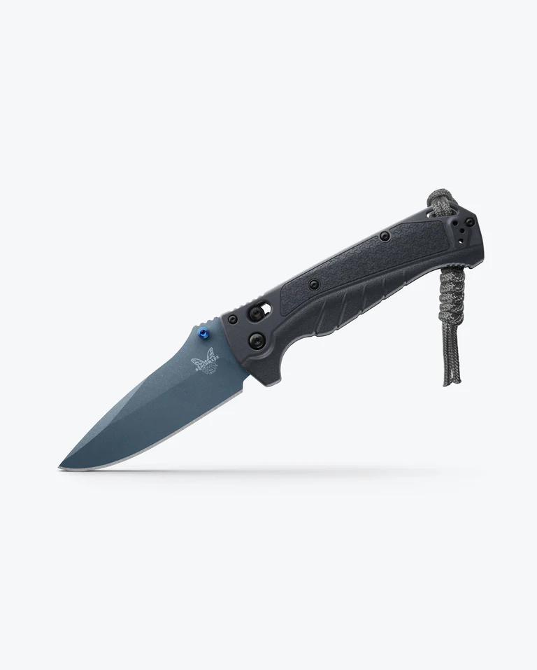 BENCHMADE 18060BT-01 ADIRA TEMPEST GRAY DROP-POINT