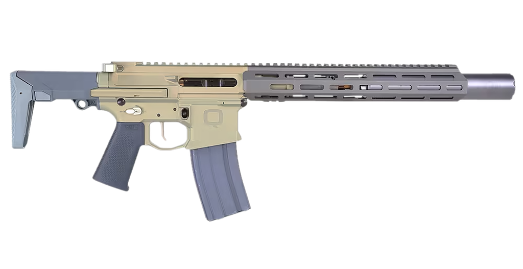 Q LLC HB-300BLK-7IN-HBSIL HONEY BADGER 300 BLACKOUT SBR / SUPPRESSOR COMBO