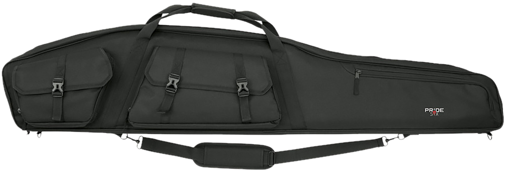 TAC SIX 10949 VELOCITY RIFLE CASE 55" BLACK ENDURA W/ 600D POLYESTER & LOCKABLE ZIPPER
