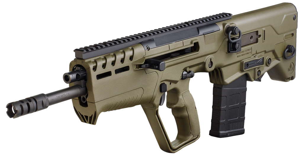 IWI US T7G16 TAVOR 7 7.62X51MM NATO 16.50" BARREL, 20+1 CAPACITY, OD GREEN