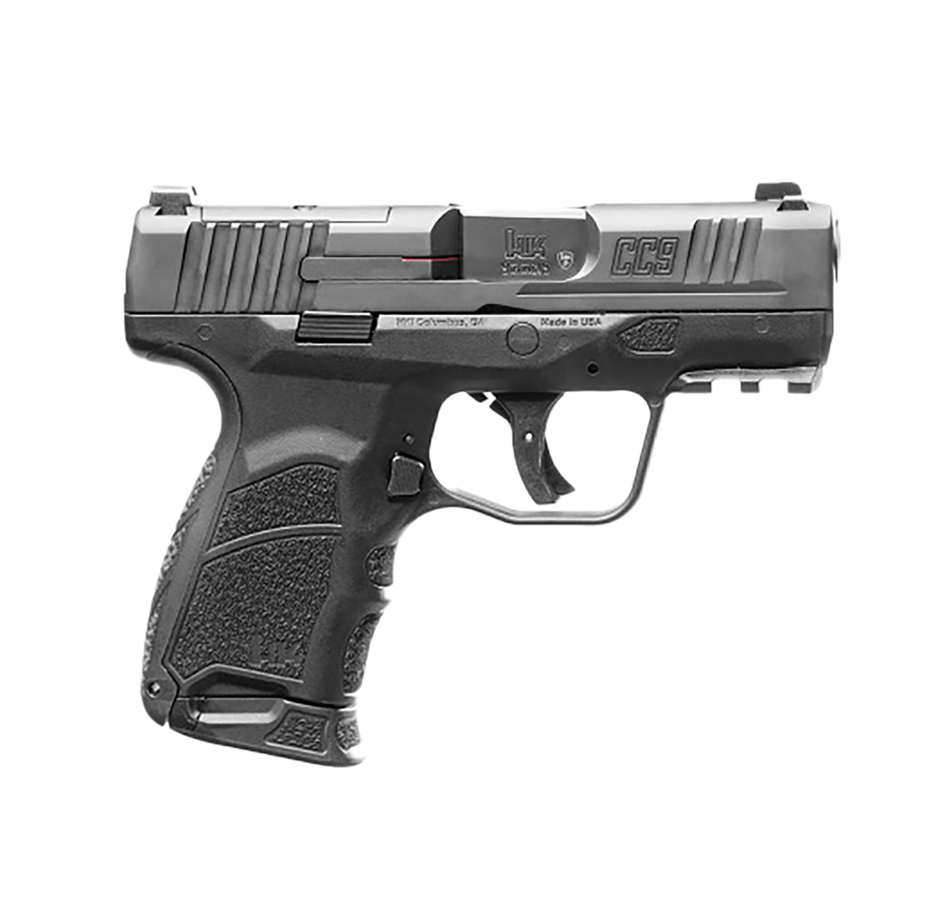 HECKLER & KOCH 81000550 CC9 9MM LUGER 10+1/12+1 3.32" BBL OR BLACK