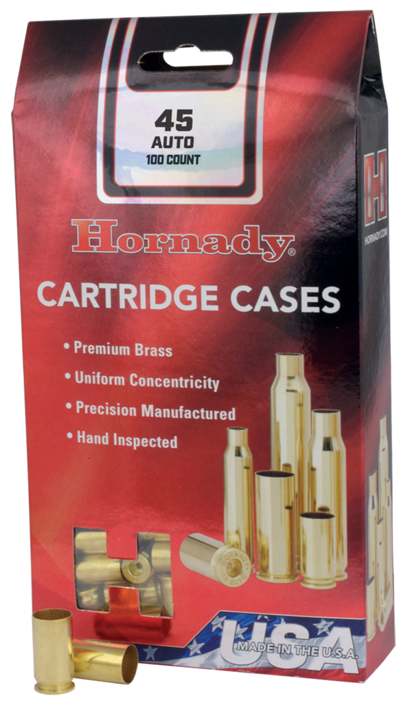 HORNADY 8602 UNPRIMED CASES CARTRIDGE 22 HORNET RIFLE BRASS 50 RNDS