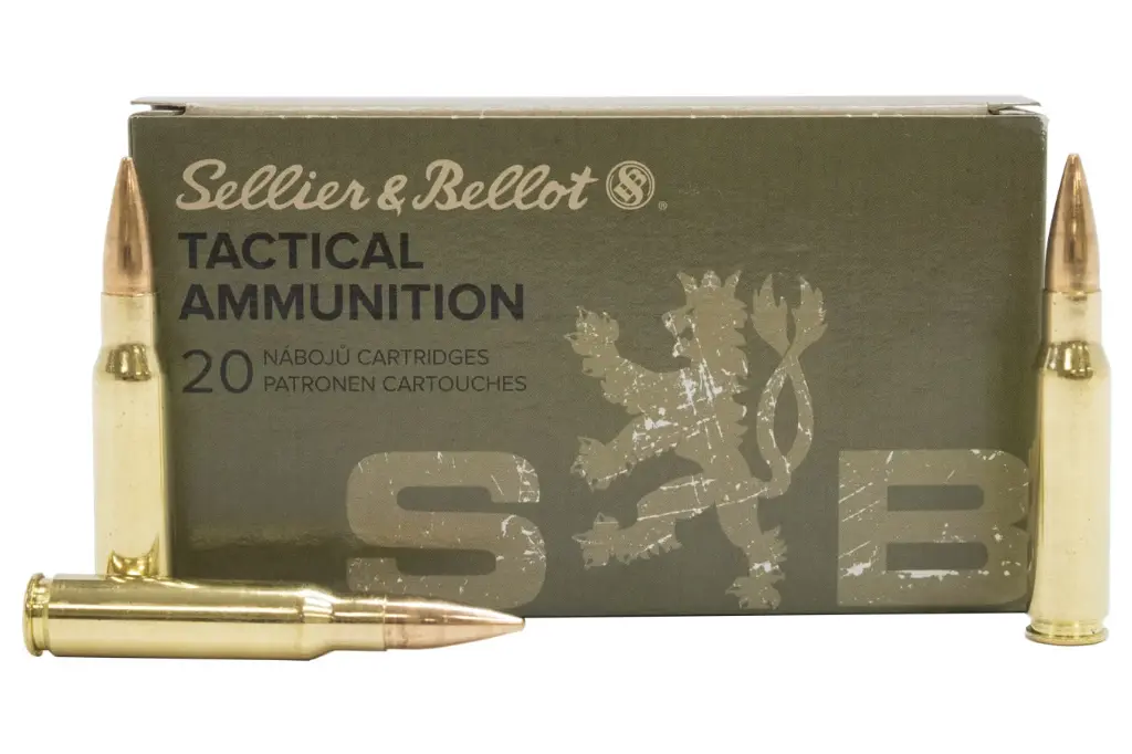 SELLIER & BELLOT SB308A RIFLE 308 WIN 147 GRAIN FULL METAL JACKET 20 PER BOX