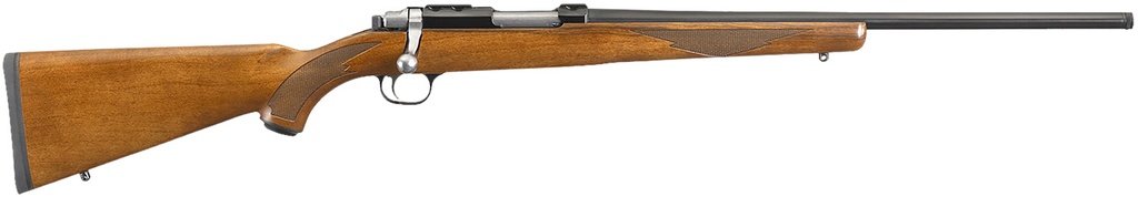 RUGER 7225 77/22 22 HORNET WALNUT STOCK 20" BLUED THREADED BARREL