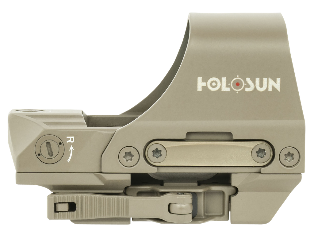 HOLOSUN HS510C-FDE-R 510 REFLEX SIGHT 2 MOA RED DOT/ 65 MOA CIRCLE FDE