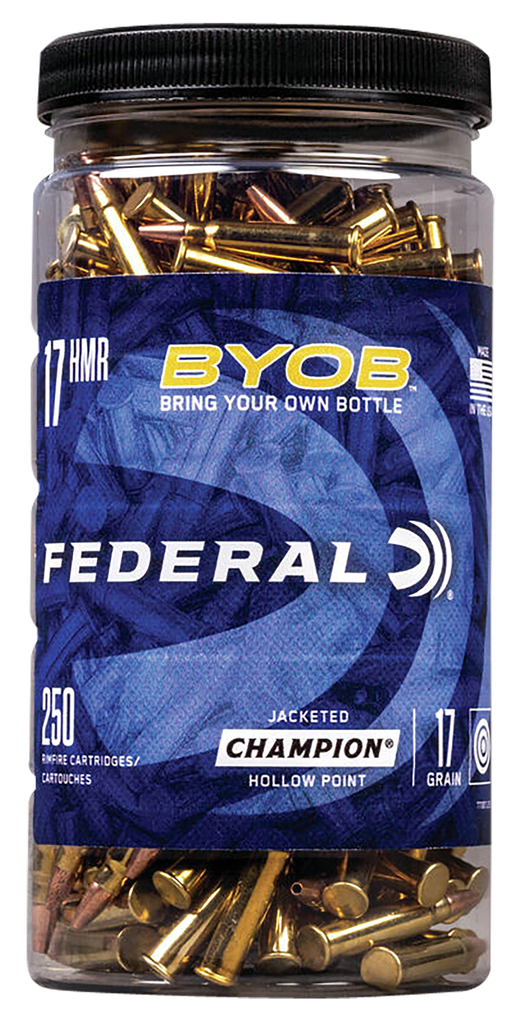 FEDERAL 770BTL250 CHAMPION BYOB 17 HMR 17 GR SPEER TNT 250 RNDS