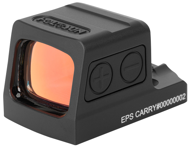 HOLOSUN EPSCARRYGR6 EPS CARRY BLACK ANODIZED 1 X 0.58" X 0.77" 6 MOA GREEN DOT