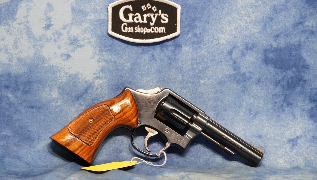 USED SMITH & WESSON MODEL 10-8 38 SPC PINNED AND BOBBED HAMMER