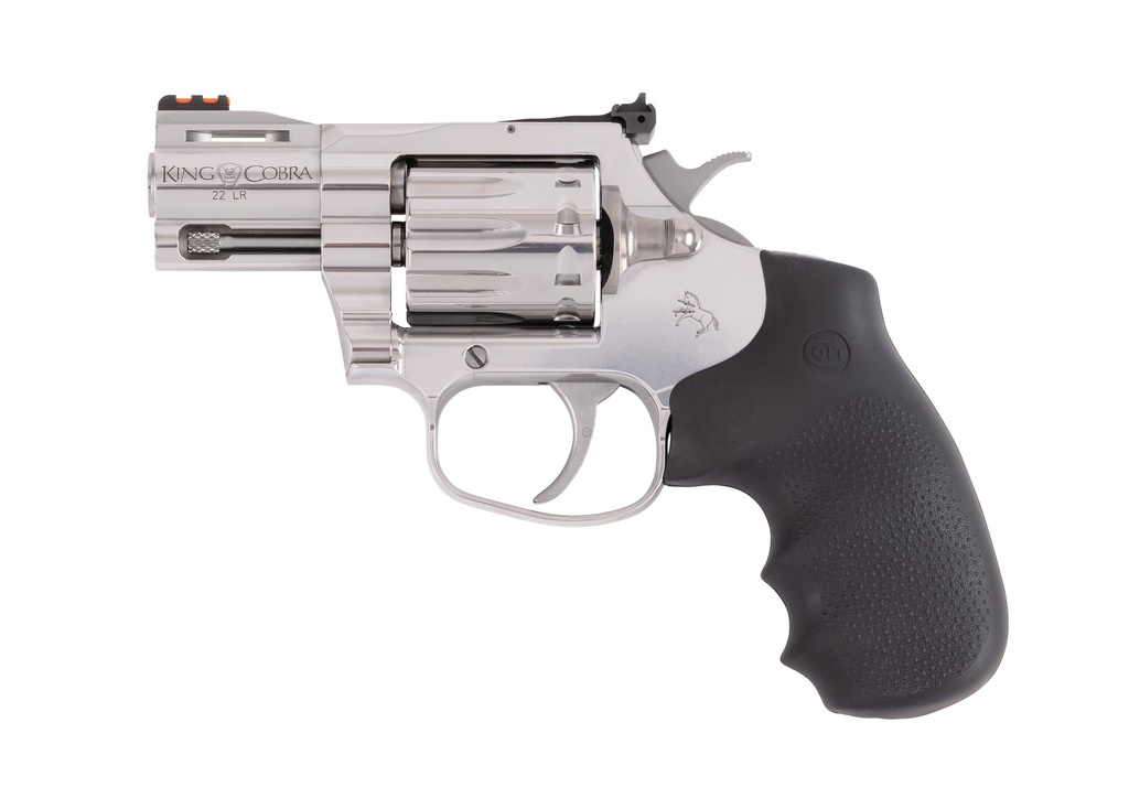 COLT MFG KCOBRA22SP2RFO KING COBRA 22 LR 10 SHOT 2" STAINLESS VENT RIB