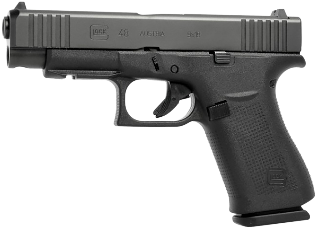 GLOCK PA4850201FR G48 SLIM COMPACT FRAME 9MM LUGER 10+1 4.17" BLACK