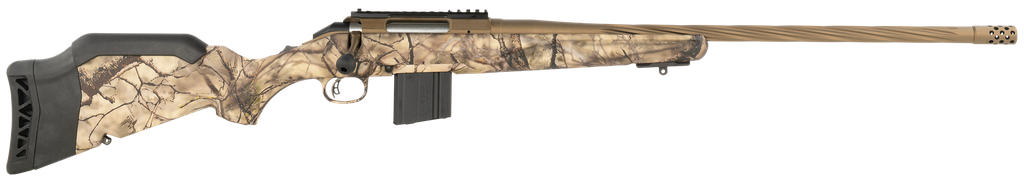 RUGER 46983 AMERICAN GEN II 22 ARC 22" BURNT BRONZE THREADED