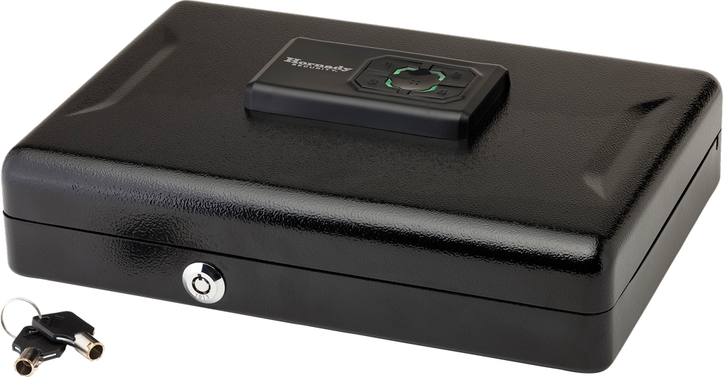 HORNADY 95432 KEYPAD VAULT KEYPAD KEY ENTRY BLACK STEEL FOR 4" PISTOLS