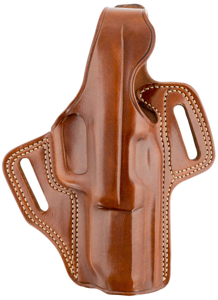 GALCO FL458R FLETCH OWB TAN LEATHER BELT FITS FN FIVE-SEVEN USG/MK2/RUGER 57