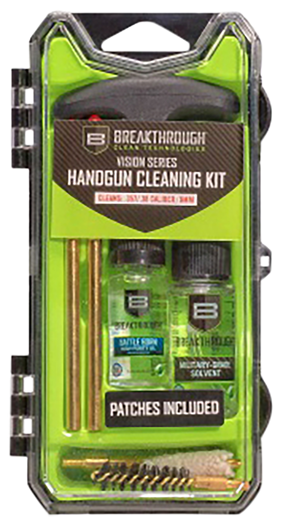 BREAKTHROUGH BTECC9 VISION SERIES CLEANING KIT 9MM & 38 CAL PISTOL