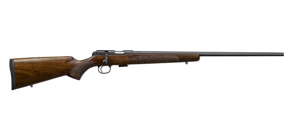CZ 02312 CZ 457 AMERICAN FULL SIZE 17 HMR 5+1 24" BLACK NITRIDE