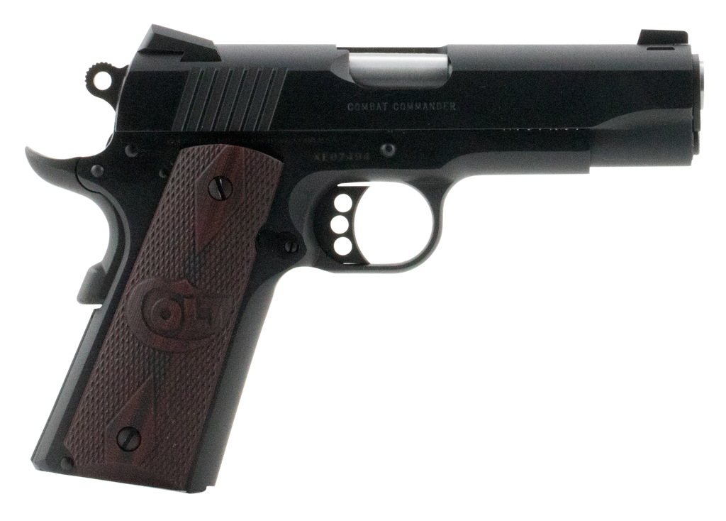 COLT O4940XE COMBAT COMMANDER 45 ACP 4.25" BBL BLUED