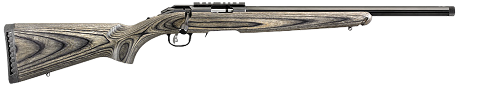 RUGER 8350 AMERICAN RIMFIRE TARGET 17 HMR 9+1 18" SATIN BLUED THREADED