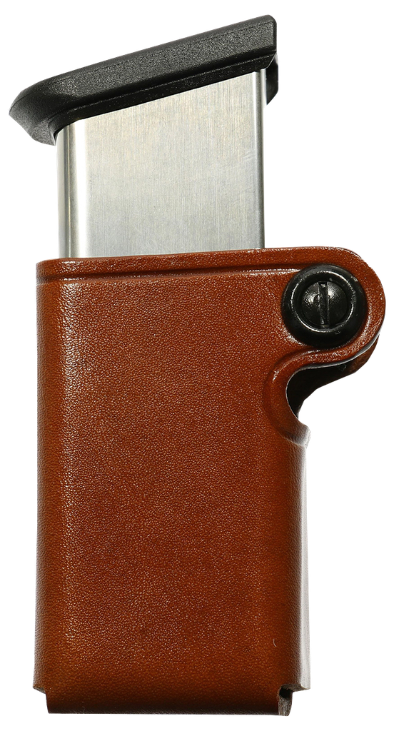 GALCO SMC24 SINGLE MAG CASE TAN LEATHER FOR DOUBLE STACK MAGS