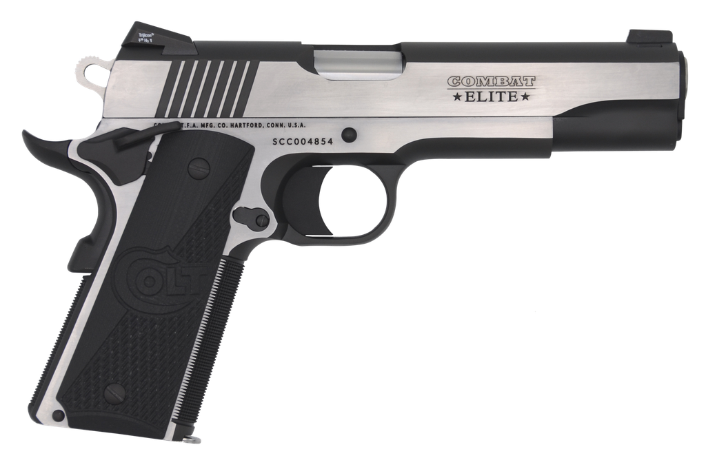 COLT O1070CE COMBAT ELITE GOVERNMENT 45 ACP 8+1 5" STAINLESS NATIONAL MATCH