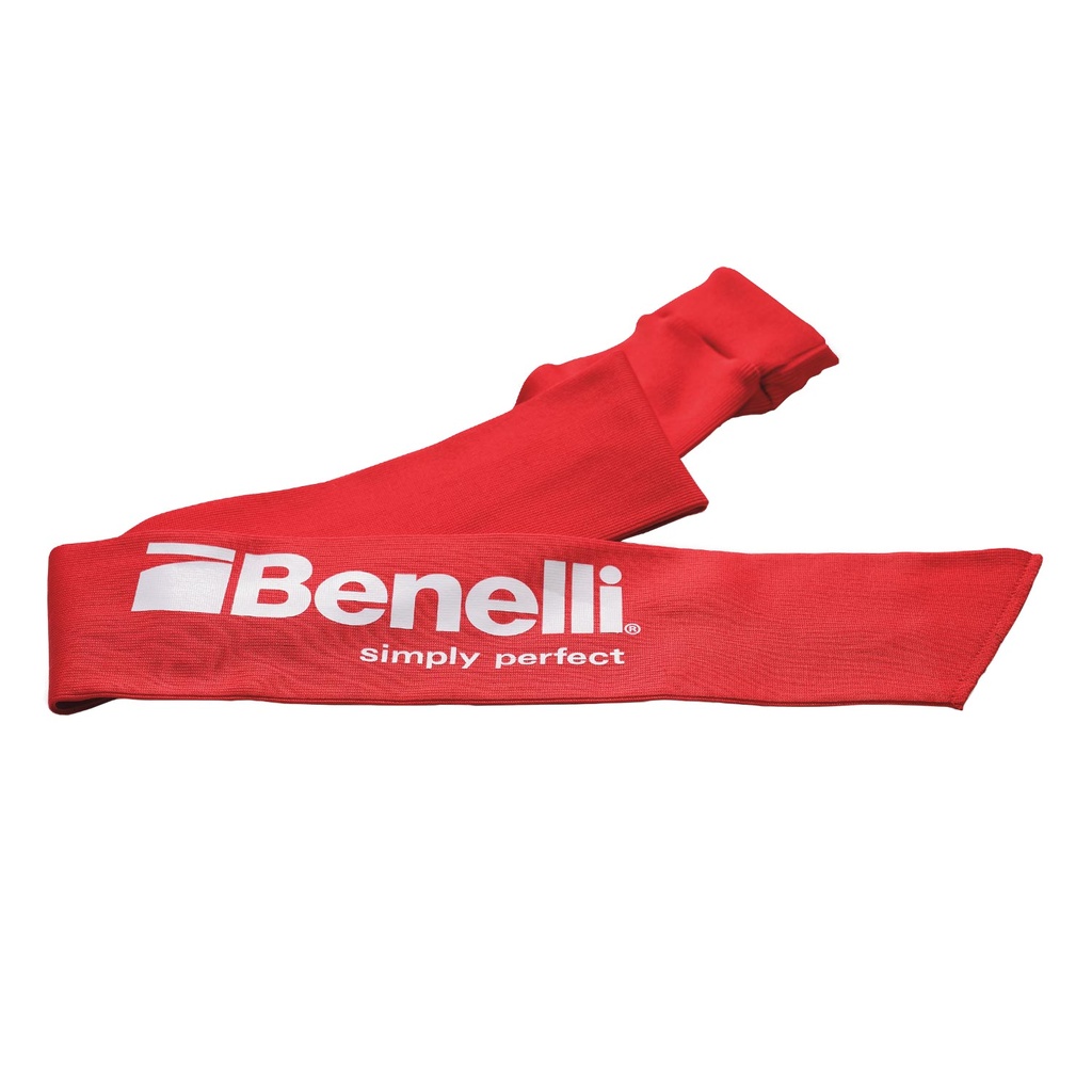 BENELLI 90506 GUN SOCK 59" RED WITH WHITE LETTERS