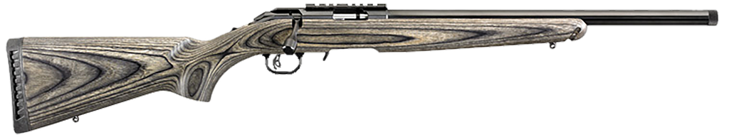 RUGER 8348 AMERICAN RIMFIRE TARGET 22 LR 10+1 18" SATIN BLUED THREADED