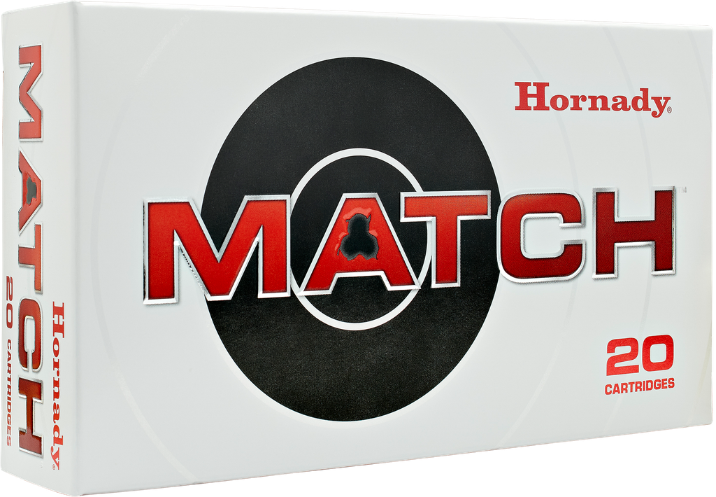 HORNADY 82298 MATCH 8MM MAUSER 196 GRAIN BOAT TAIL HP 20 RNDS