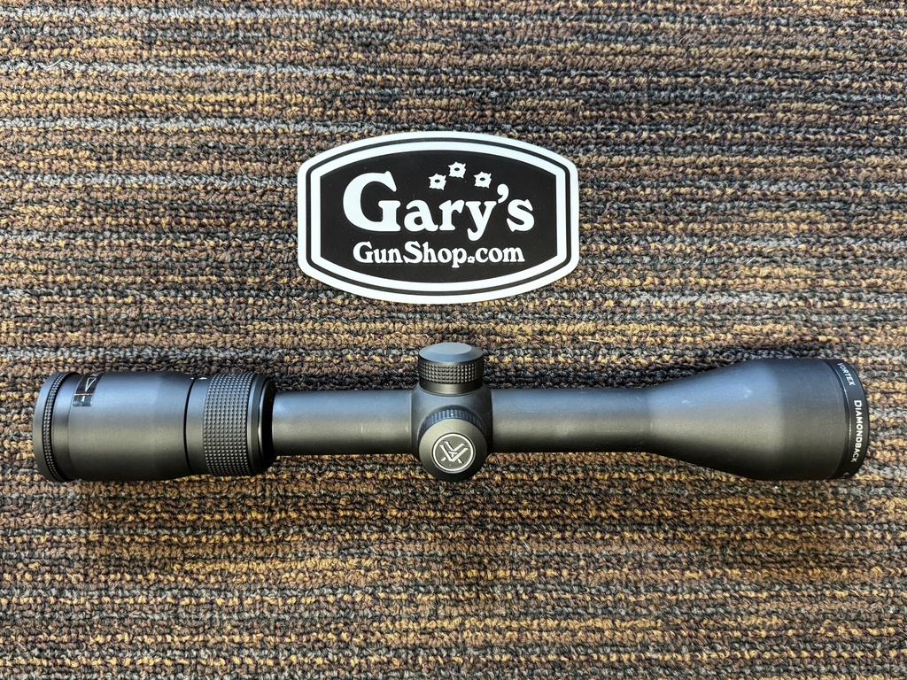 USED VORTEX DIAMONDBACK 4-12X40MM RIFLE SCOPE 1" TUBE DEAD-HOLD BDC