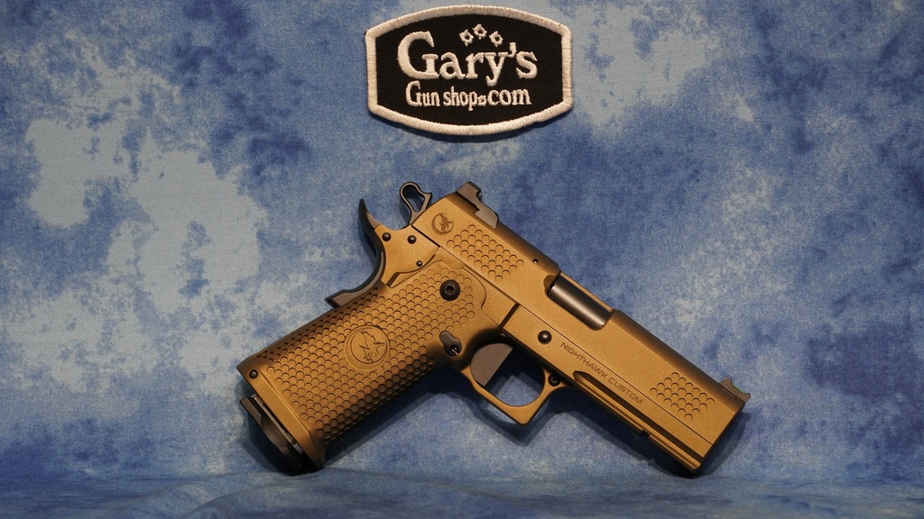 NIGHTHAWK CUSTOM TRS COMMANDER 9MM BURNT BRONZE IOS SIGHT UPGRADE