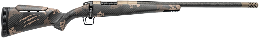 FIERCE FIREARMS ROGM6MMCM20BRS CARBON MINI ROGUE 6 CREEDMOOR 4+1 20" BLACK CARBON FIBER MATCH GRADE THREADED BARREL, SMOKED BRONZE