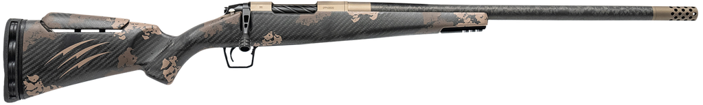 FIERCE FIREARMS ROGM65CM20BRS CARBON MINI ROGUE 6.5 CREEDMOOR 4+1 20" BLACK CARBON FIBER MATCH GRADE THREADED BARREL, SMOKED BRONZE