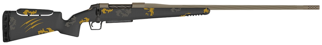 FIERCE FIREARMS FRXP7RM20SBH TWISTED RIVAL XP FULL SIZE 7MM REM MAG 3+1 20" SMOKED BRONZE CERAKOTE FLUTED THREADED BARREL,