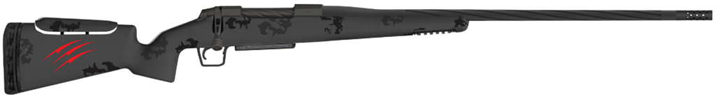 FIERCE FIREARMS FRXP65CM20BBO TWISTED RIVAL XP FULL SIZE 6.5 CREEDMOOR 4+1 20" BLACK CERAKOTE FLUTED THREADED BARREL