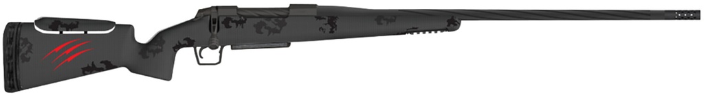 FIERCE FIREARMS FRXP7MM0820BBO TWISTED RIVAL XP FULL SIZE 7MM-08 REM 4+1 20" BLACK CERAKOTE FLUTED THREADED BARREL,