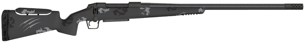 FIERCE FIREARMS FCRXP300WIN24TP CARBON RIVAL XP 300 WIN MAG 3+1 24" CARBON FIBER MATCH GRADE THREADED BARREL, TUNGSTEN GRAY