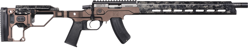 CHRISTENSEN ARMS 8011202500 MPR 17 HMR 10+1 16" BLACK MATCH GRADE THREADED BARREL, BLACK NITRIDE PICATINNY RAIL RECEIVER, CARBON FIBER M-LOK