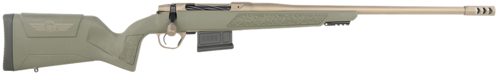CHRISTENSEN ARMS 8011505400 EVOKE HUNTER 22 CREEDMOOR 4+1 22" SMOKED BRONZE CERAKOTE THREADED BARREL, 