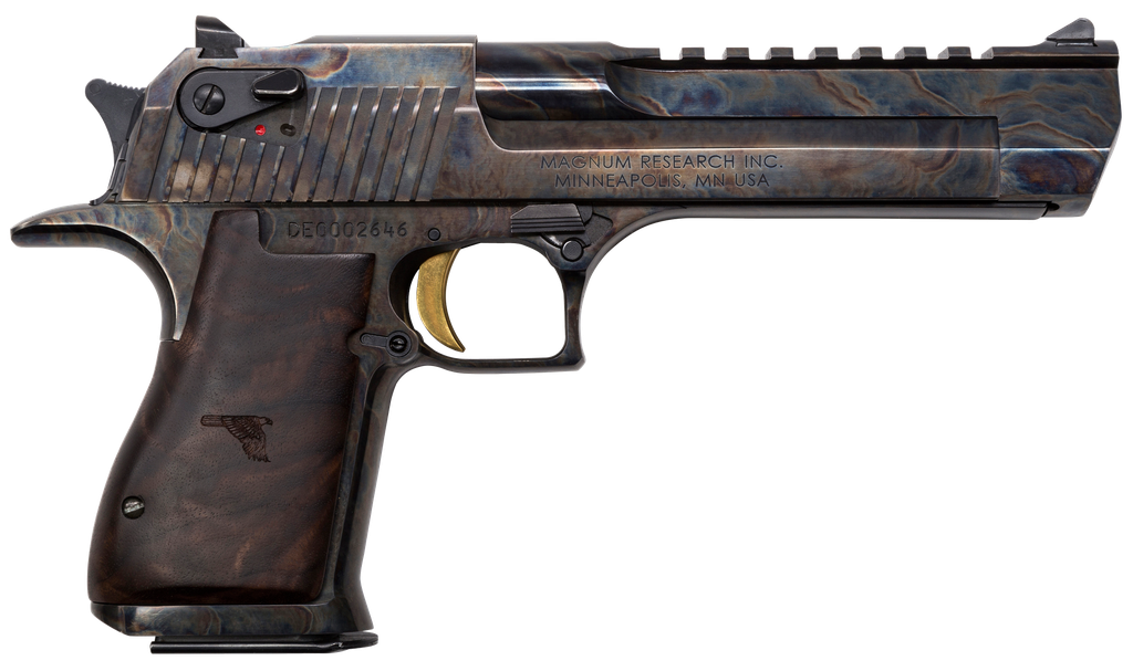 MAGNUM RESEARCH DE50CH DESERT EAGLE MARK XIX 50 AE 7+1 6" COLOR CASE HARDENED BARREL