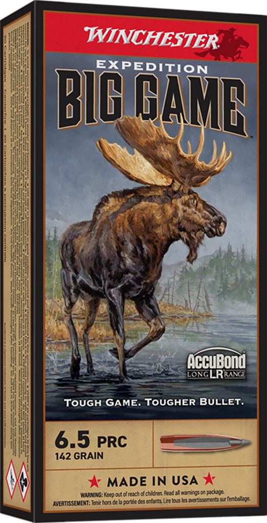 WINCHESTER S65PLR EXPEDITION BIG GAME LR 142 GRAIN 6.5 PRC ABLR 20 RNDS
