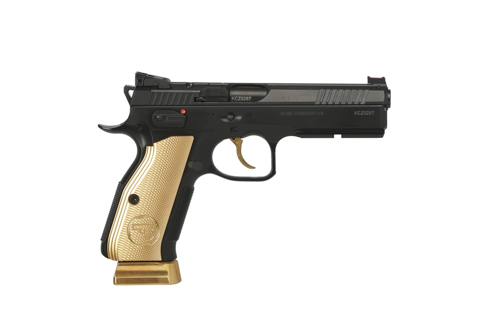 CZ 91242 SHADOW 2 GOLD DIGGER 9MM 19 ROUND TALO EXCLUSIVE