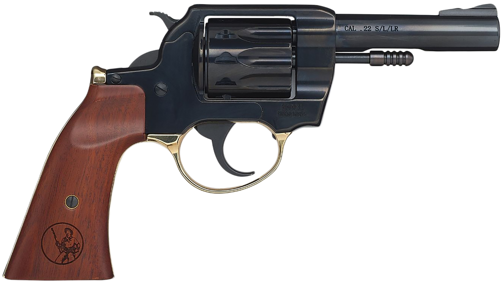 HENRY H016GD GOLDEN BOY REVOLVER 22 LR 10 SHOT 4" BLUED STEEL 