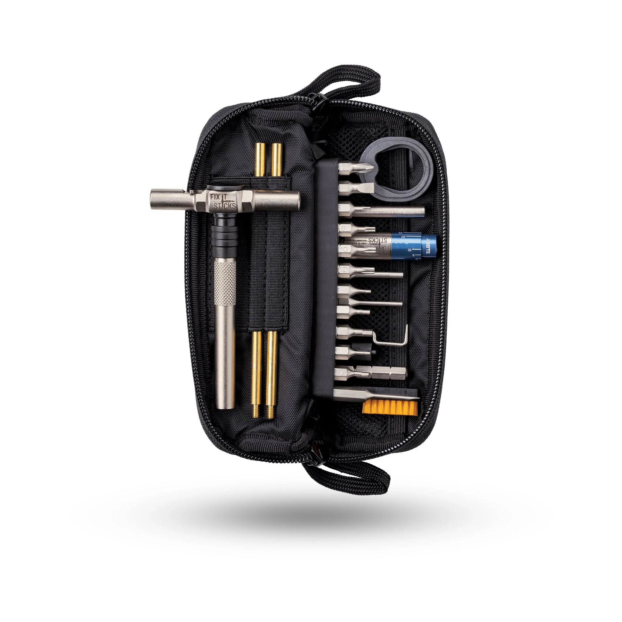 FIX IT STICKS FISCPK HANDGUN & OPTICS TOOLKIT 28 PC W/ ALL-IN-ONE TORQUE DRIVER 