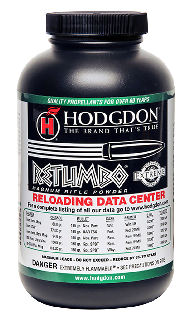 HODGDON RET1 EXTREME RETUMBO MAGNUM RIFLE 1 LB
